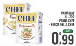 La Mimosa Supermercati Parmalat - panna chef - besciamella Besciamella chef offerta