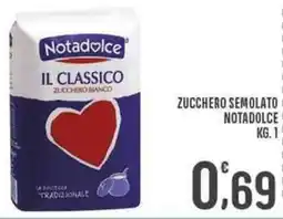 La Mimosa Supermercati Zucchero semolato NOTADOLCE offerta