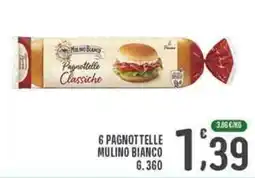 La Mimosa Supermercati 6 pagnottelle MULINO BIANCO offerta