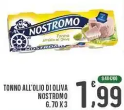 La Mimosa Supermercati Tonno all'olio di oliva NOSTROMO offerta