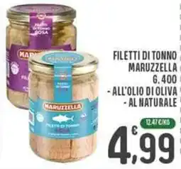 La Mimosa Supermercati Filetti di tonno maruzzella all'olio di oliva al naturale MARUZZELLA offerta