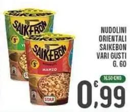 La Mimosa Supermercati Nudolini orientali SAIKEBON offerta