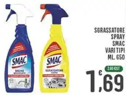 La Mimosa Supermercati Sgrassatore spray SMAC offerta
