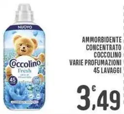 La Mimosa Supermercati Ammorbidente concentrato COCCOLINO offerta
