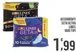 La Mimosa Supermercati Assorbenti SETA ULTRA LINES offerta