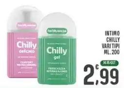 La Mimosa Supermercati Intimo CHILLY offerta