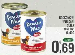 La Mimosa Supermercati Bocconcini per cani SELEX offerta