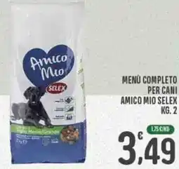 La Mimosa Supermercati Menu completo per cani amico mio SELEX offerta