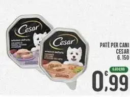 La Mimosa Supermercati Pate per cani CESAR offerta