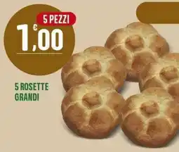 La Mimosa Supermercati 5 rosette grandi offerta