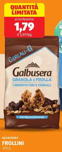 ALDI Galbusera frollini offerta