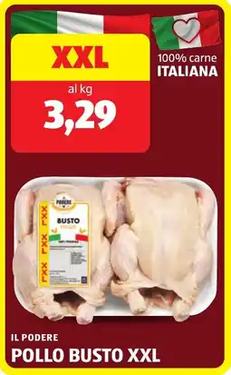 ALDI Il podere pollo busto XXL offerta