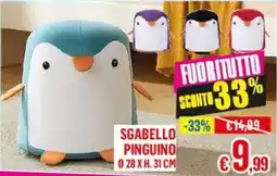 Satur Sgabello pinguino 028 xh. 31 cm offerta