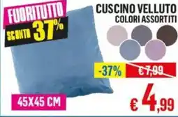 Satur Cuscino velluto offerta