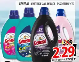 Il Genio Supermercato General lavatrice offerta