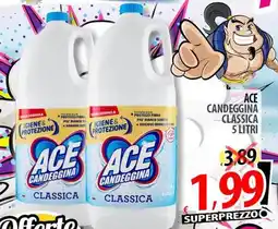 Il Genio Supermercato Ace candeggina classica offerta
