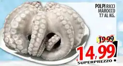 Il Genio Supermercato Polpi ricci marocco T7 offerta
