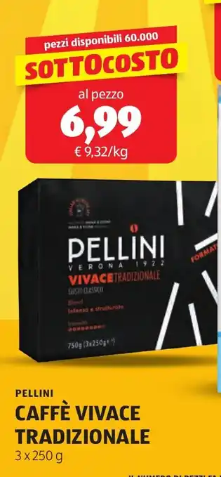 Pellini caffè vivace tradizionale