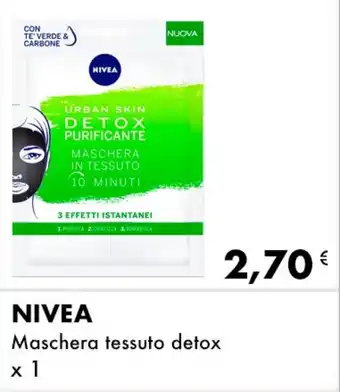 NIVEA Maschera tessuto detox