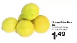 In'S Mercato Limone Primofiore Bio offerta