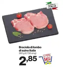 In'S Mercato Braciola di lombo di suino Italia offerta