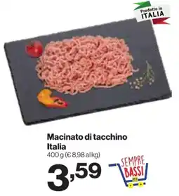 In'S Mercato Macinato di tacchino Italia offerta