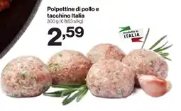 In'S Mercato Polpettine di pollo e tacchino Italia offerta
