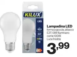 In'S Mercato KILUX Lampadina LED offerta