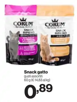 In'S Mercato CORUM Snack gatto offerta