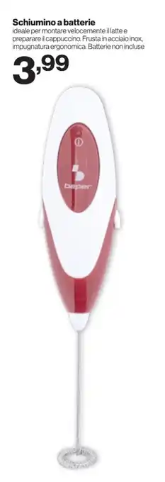 Schiumino a batterie