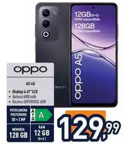 Unieuro oppo A5 4G offerta