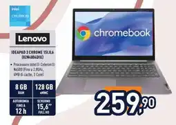 Unieuro Lenovo IDEAPAD 3 CHROME 151JL6 (82N4004DIX) offerta