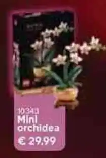 Unieuro Lego botanicals Mini orchidea offerta