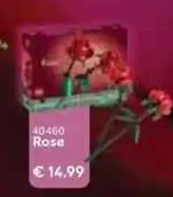 Unieuro Lego botanicals Rose offerta