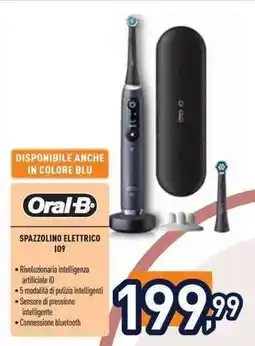 Unieuro Oral-B SPAZZOLINO ELETTRICO I09 offerta