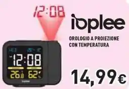 Unieuro Ioplee orologio a proiezione con temperatura offerta