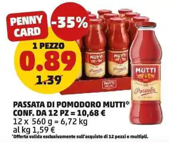 Passata di pomodoro MUTTI