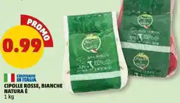 PENNY Cipolle rosse, bianche NATURA È offerta