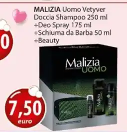 Acqua & Sapone MALIZIA Uomo Vetyver offerta