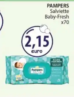 Acqua & Sapone PAMPERS Salviette Baby-Fresh x70 offerta