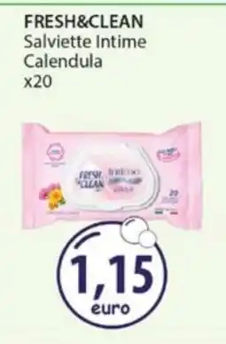 Acqua & Sapone FRESH&CLEAN Salviette Intime Calendula x20 offerta