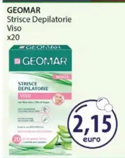 Acqua & Sapone GEOMAR Strisce Depilatorie Viso x20 offerta