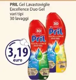 Acqua & Sapone PRIL Gel Lavastoviglie Excellence Duo Gel offerta