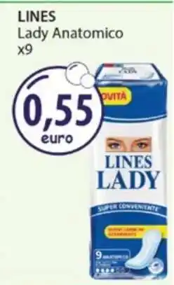 Acqua & Sapone LINES LADY ANATOMICO X9 offerta
