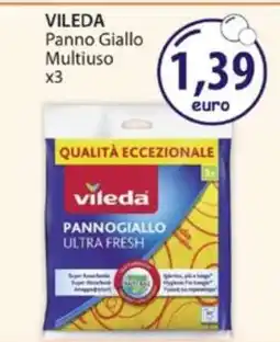 Acqua & Sapone VILEDA Panno Giallo Multiuso x3 offerta