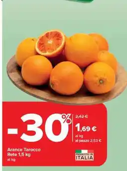 Carrefour ARANCE TAROCCO offerta
