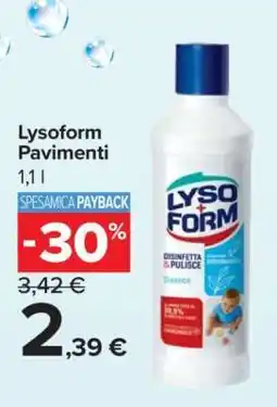 Carrefour LYSOFORM PAVIMENTI offerta