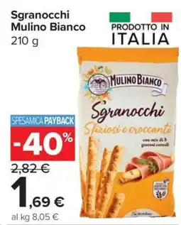 Carrefour Sgranocchi Mulino Bianco offerta