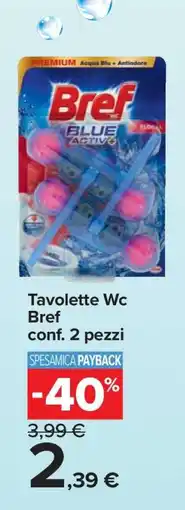 Carrefour Tavolette Wc Bref offerta