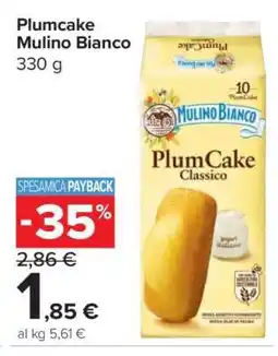Carrefour Plumcake Mulino Bianco offerta